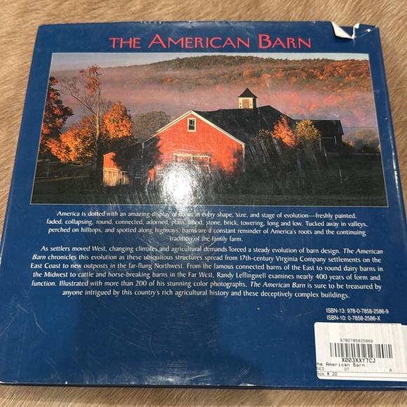 The American Barn by Randy Leffingwell hardback book - Picture 2 of 10